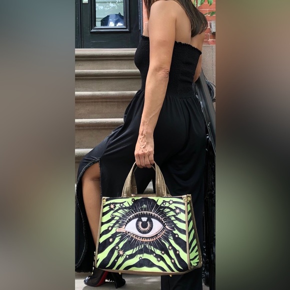 Resort Wear Peixoto Black Iris jumpsuit - Picture 2 of 6